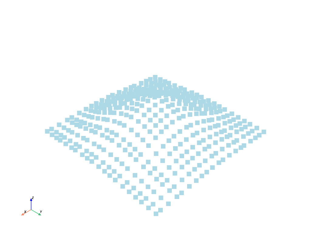 d create tri surface
